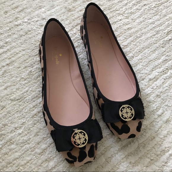 kate spade Shoes - NWOT Kate Spade Fontana Too leopard print flats